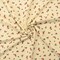 Ivory-Coral-Multi Rayon Ditsy Floral Printed Challis Woven Fabric By the Yard
